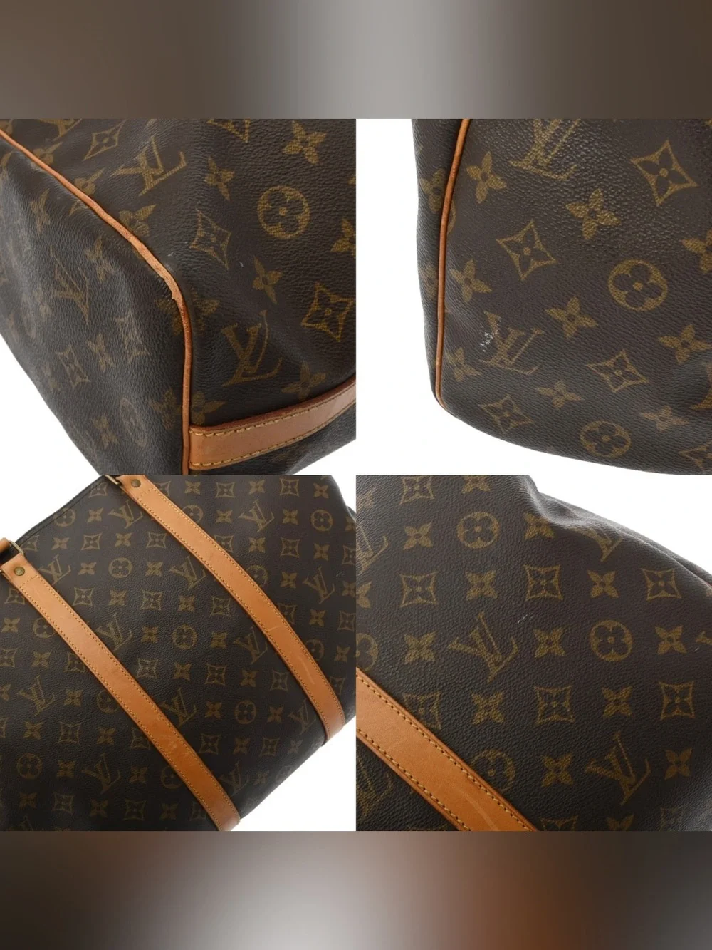 Authentic Louis Vuitton Sac Flanerie 45 monogram tote discontinued